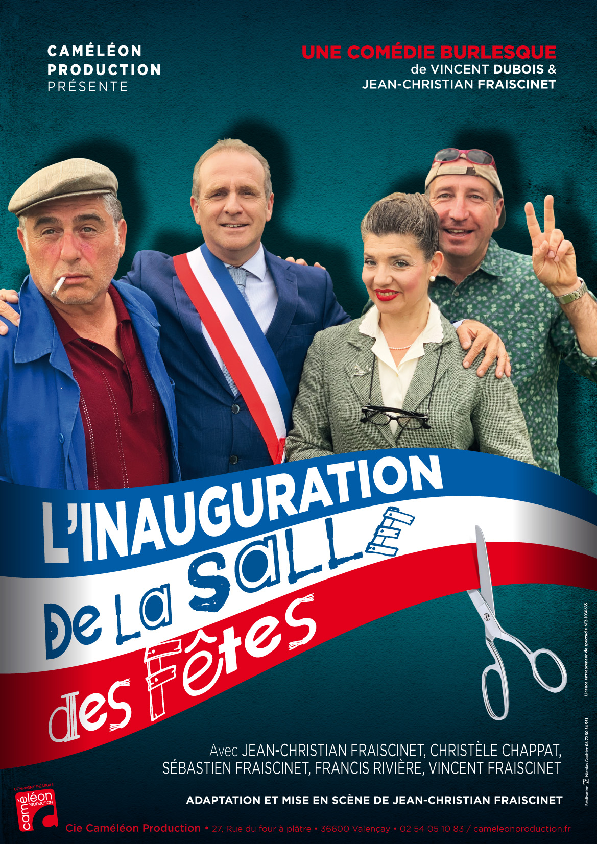 Repas-spectacle  « L’inauguration de la salle des fêtes » 