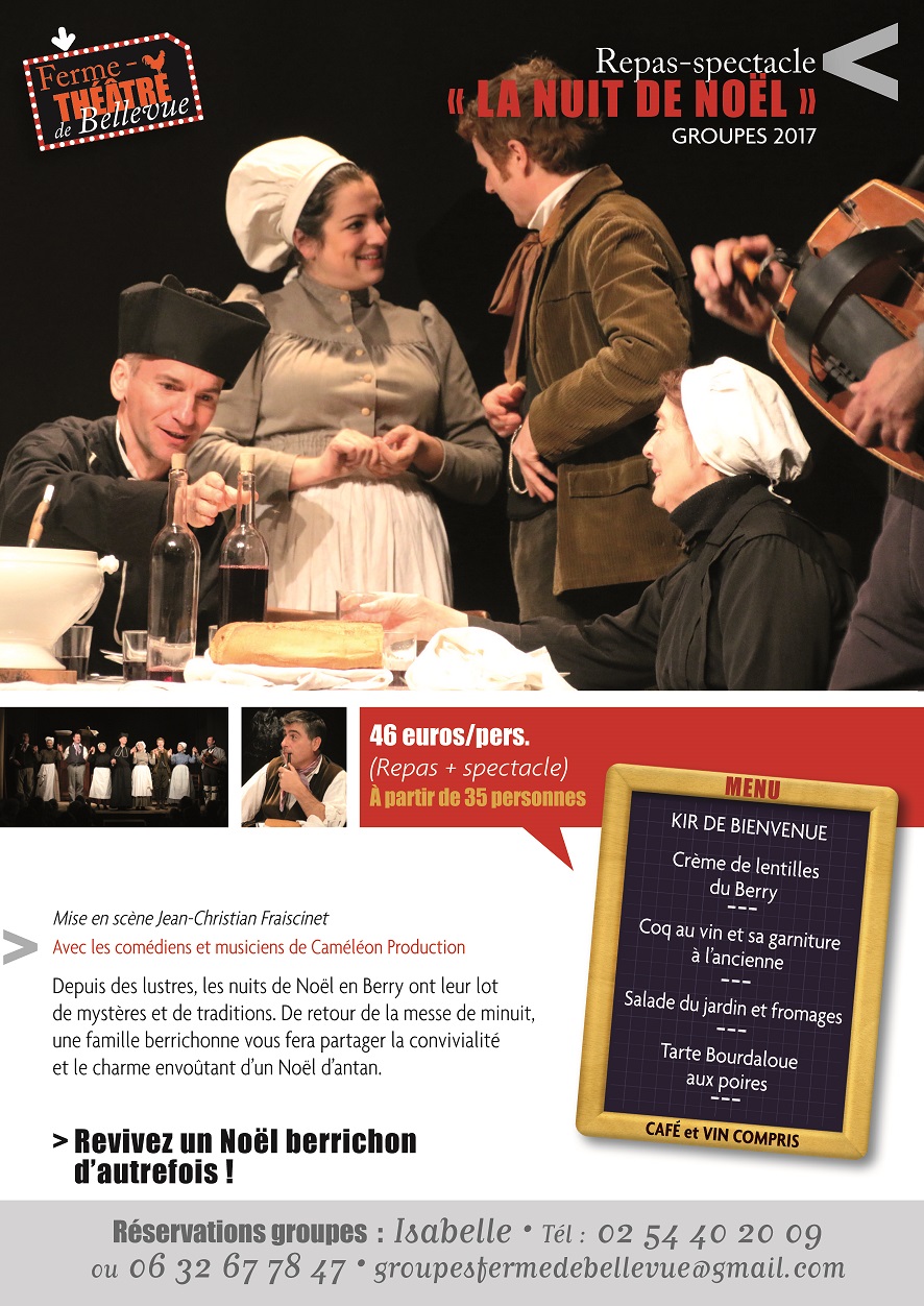 Repas-Spectacle « Nuit de Noël »