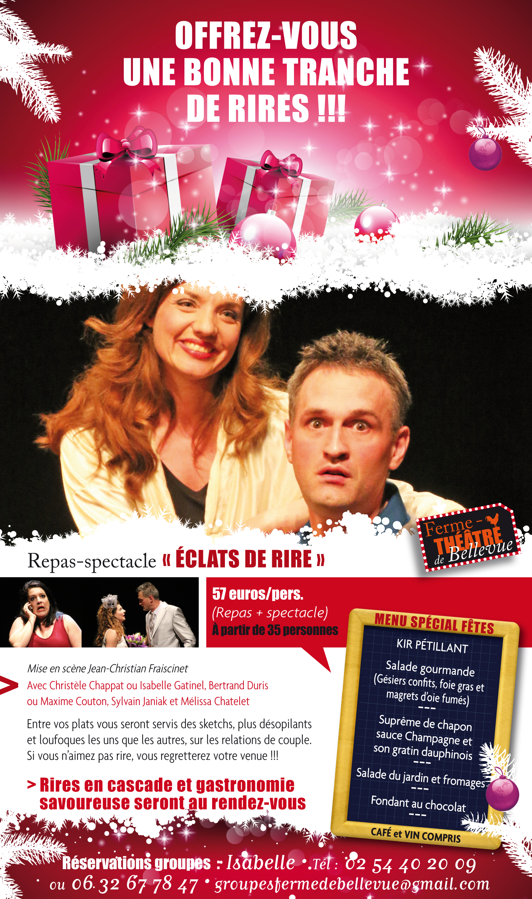 Repas-Spectacle « Eclats de rire