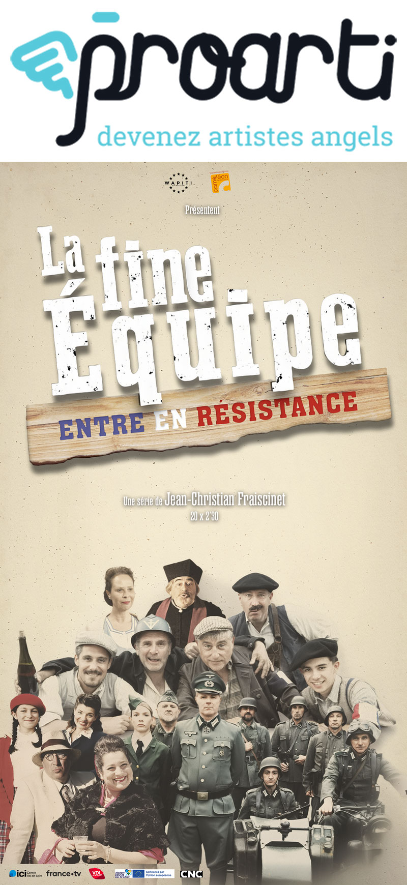 La Fine Equipe entre en Résistance - la série