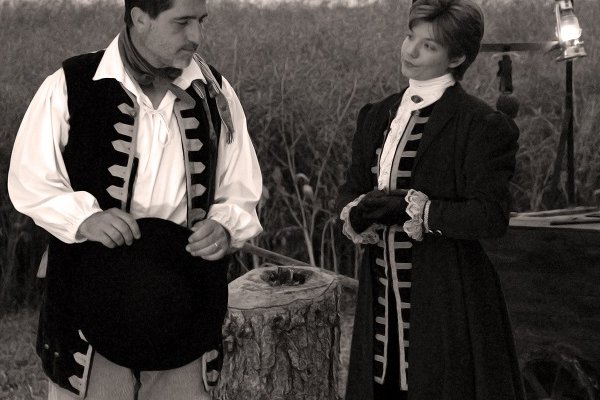  photo de Firmin colporteur à la Ferme-Théâtre de Bellevue