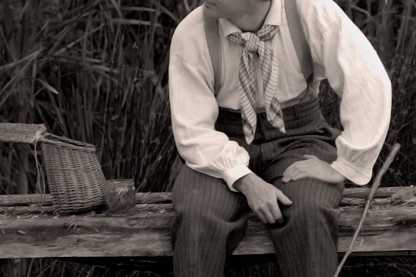  photo de Firmin colporteur à la Ferme-Théâtre de Bellevue