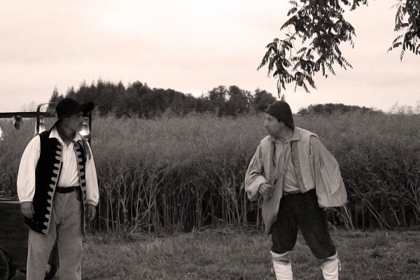  photo de Firmin colporteur à la Ferme-Théâtre de Bellevue