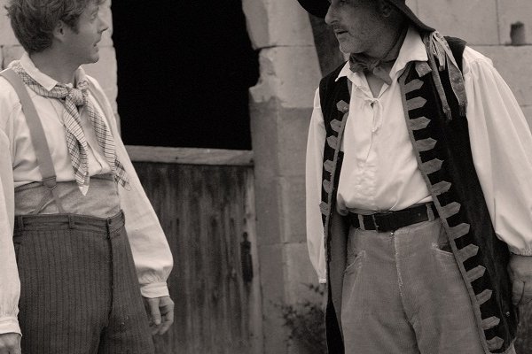  photo de Firmin colporteur à la Ferme-Théâtre de Bellevue