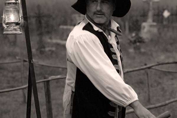  photo de Firmin colporteur à la Ferme-Théâtre de Bellevue