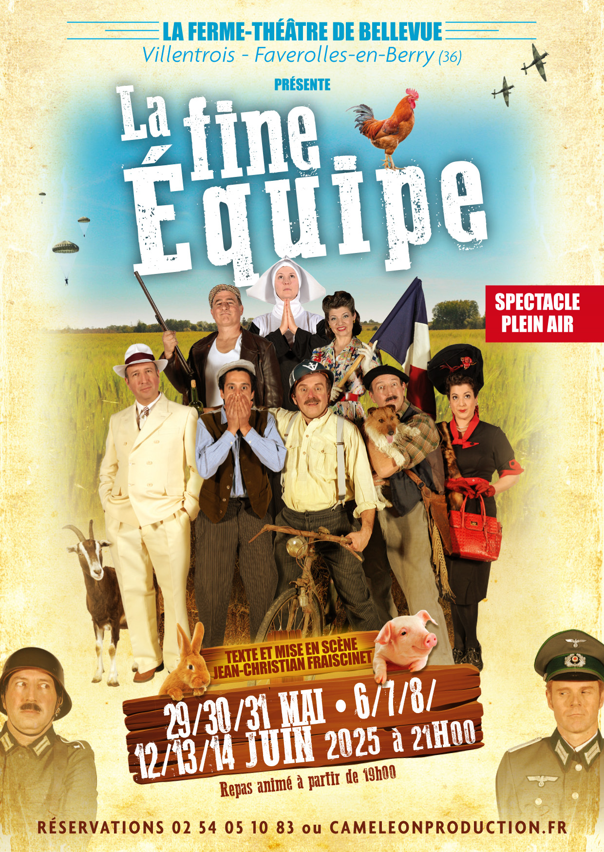 la Fine Équipe - Grand spectacle burlesque de plein air